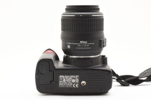 極美品 D60 AF-S 18-55mm f/3.5-5.6G VR　#N073