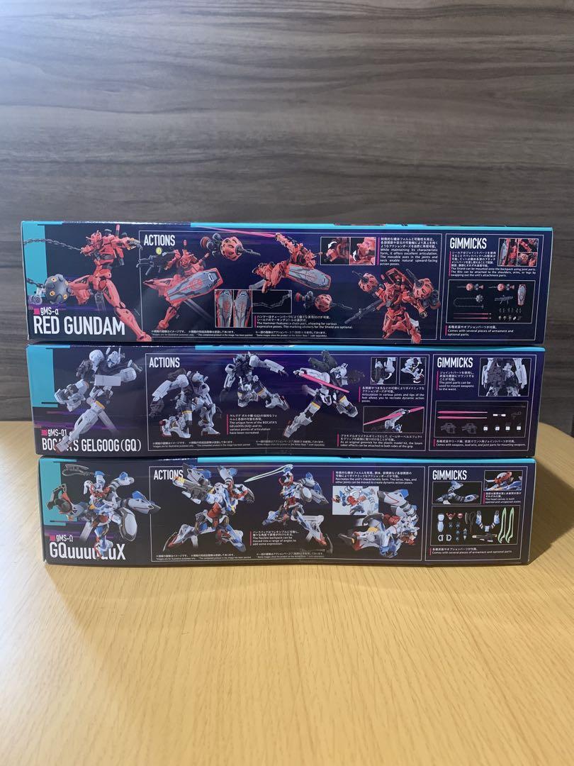 ガンプラ　HG赤いガンダム、ゲルググ、ジークアクス　セット販売　新品未開封品