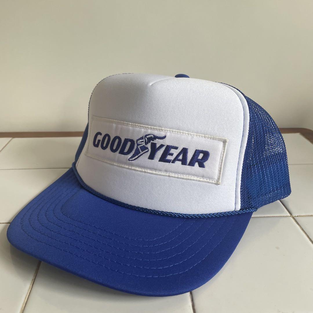 Goodyear Tire Hat VTG mesh patch snapback Swingster good