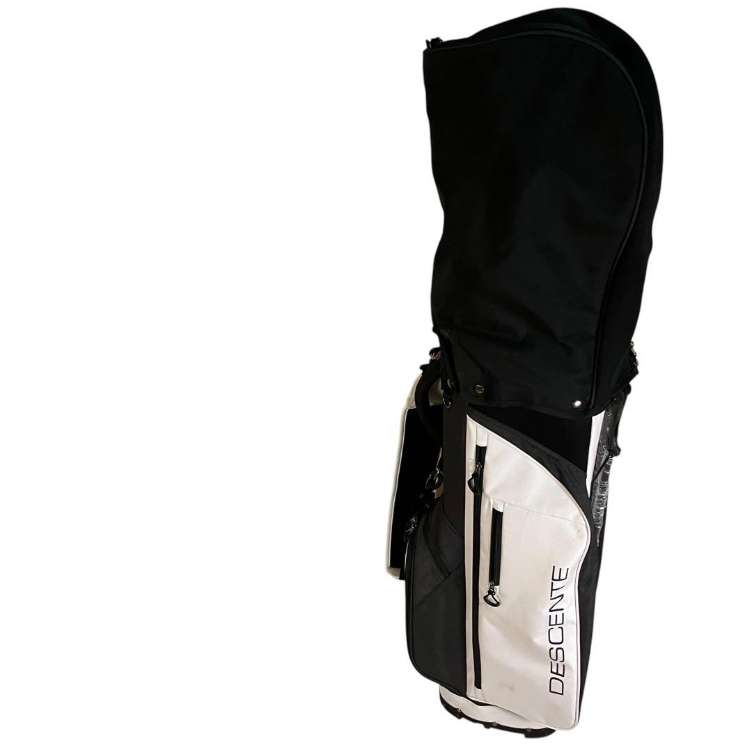 DESCENTE デサントゴルフキャディバッグ フードカバー付 DESCENTE