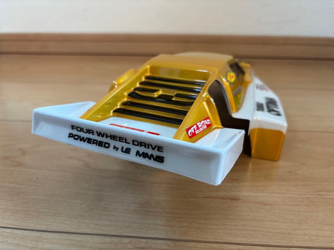 【新品！ゴールド＆ホワイト！】京商 ターボオプティマ ボディ！