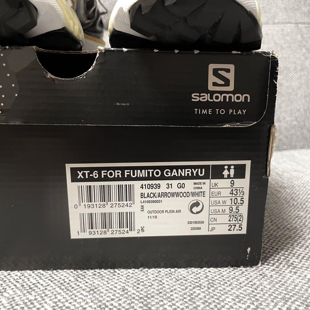 FUMITO GANRYU ガンリュウ salomon XT6 サロモン