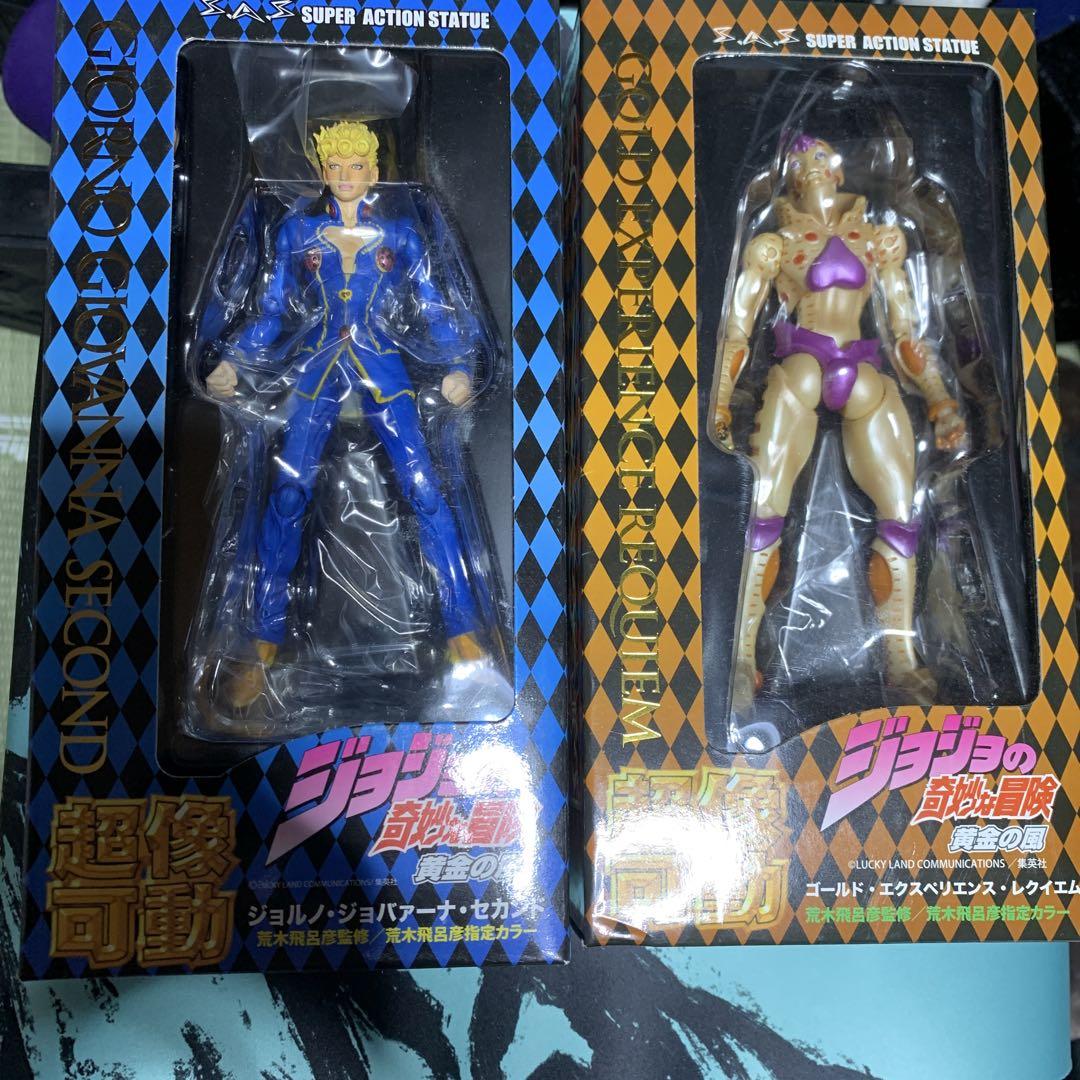 超像可動　ジョルノジョバーナ　ゴールドエクスペリエンスレクイエムセット販売 超像可動 ジョルノ & ゴールドエクスペリエンスレクイエム