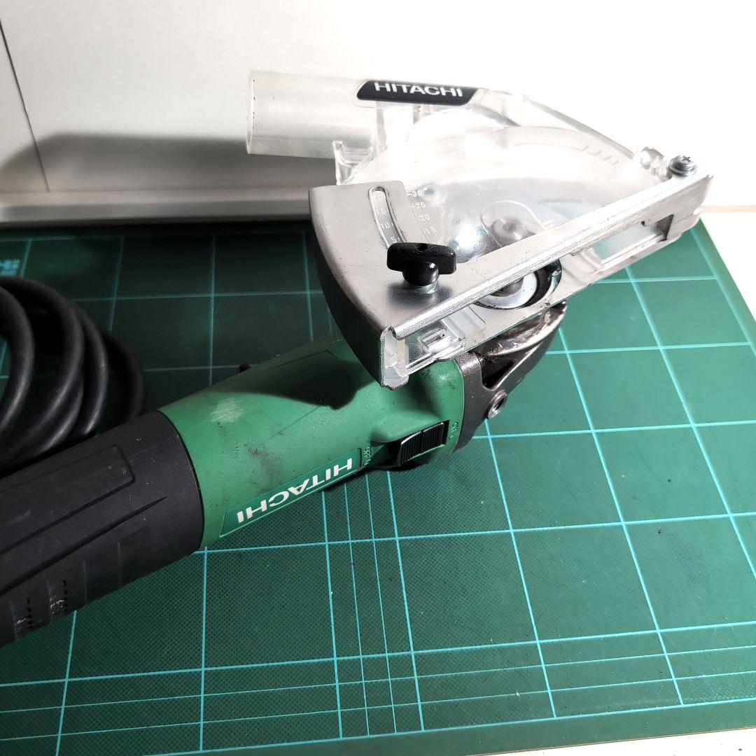 Hitachi Koki 125mm電子ディスクグラインダ/集塵アダプタ/他