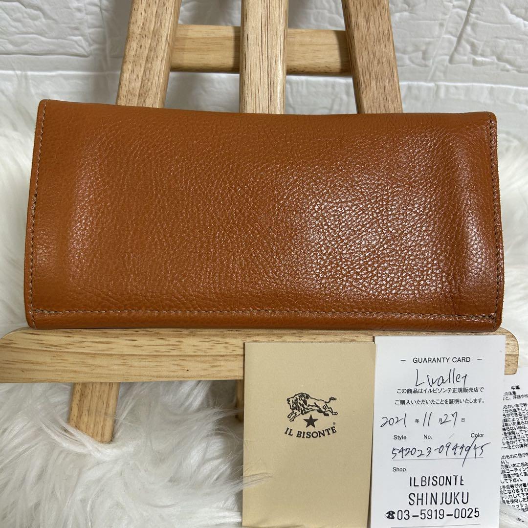 定価49500円 IL BISONTE イルビゾンテ 長財布 財布 折り財布