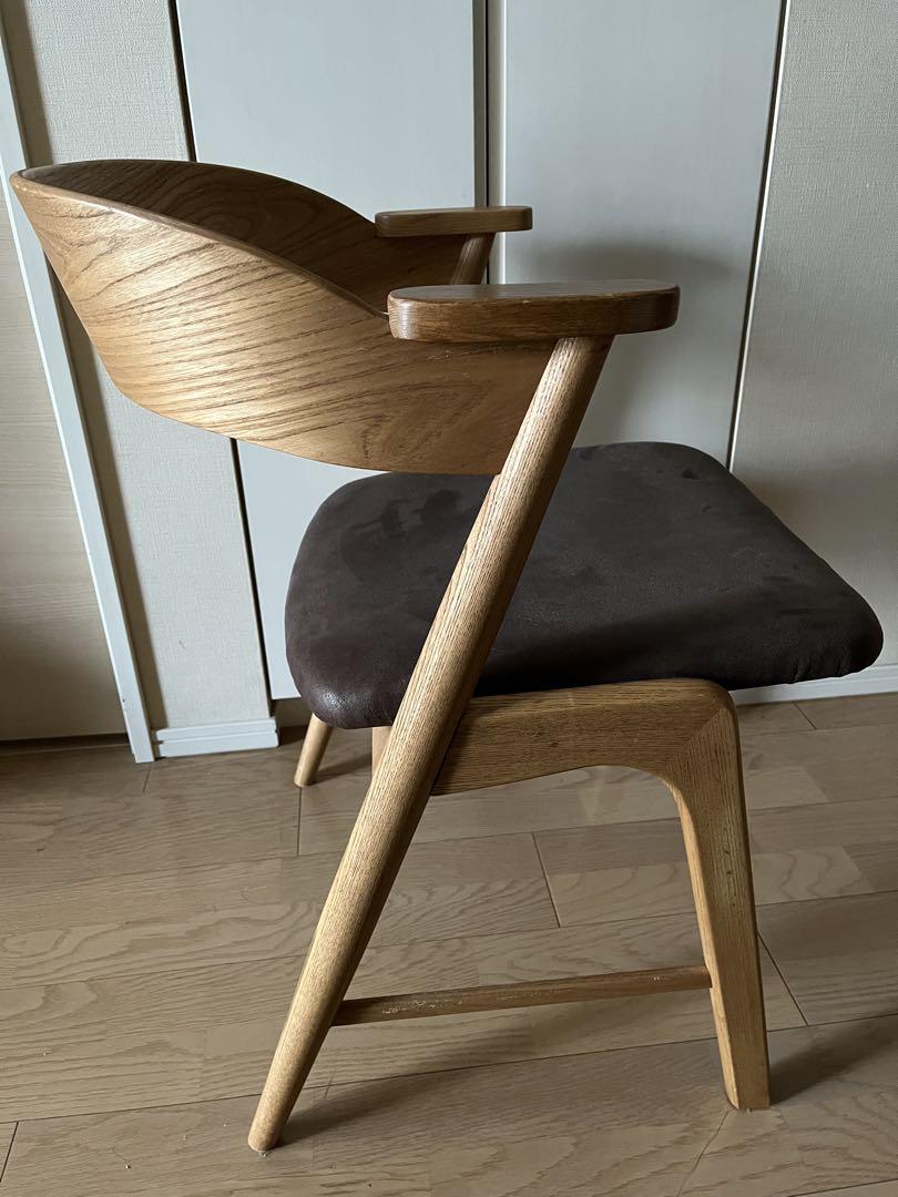 北欧テイスト　MOMO naturalダイニングチェアLAME CHAIR