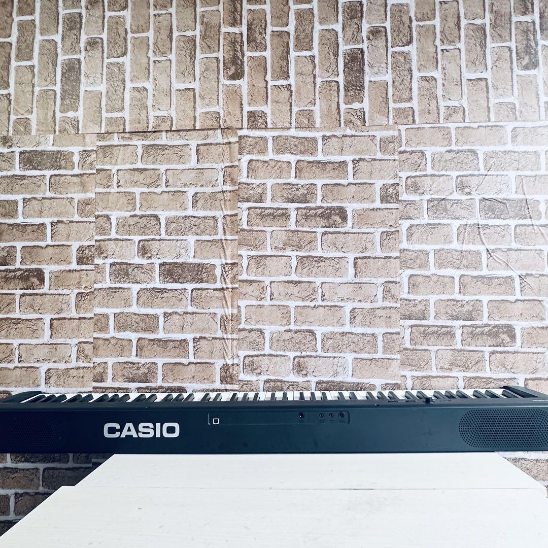 CASIO カシオ 88鍵盤 電子ピアノ CDP-S100BK スリムボディ