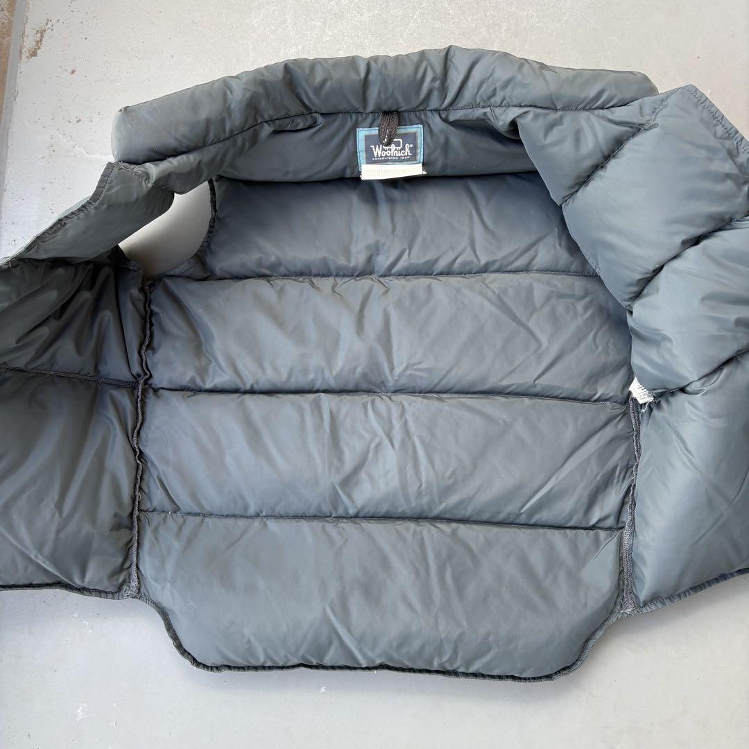 【 Woolrich 】80s ウールリッチ ダウンベスト 紺タグ 90s 古着
