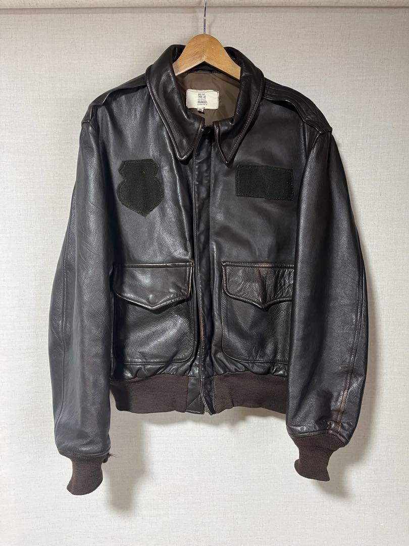 古着 A-2 レザージャケット orchard フライトジャケット レプリカ