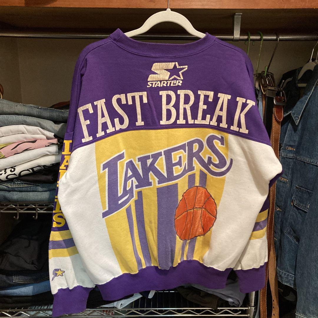 NBA Lakersレイカーズ 80s〜90s starter スウェット