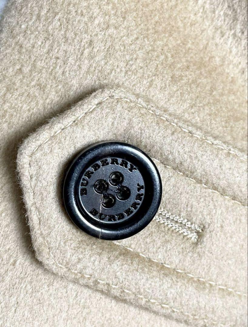 [36] BURBERRY トレンチコート ベージュ ウール100%