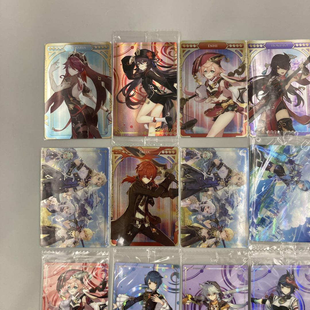 ☆原神 ウエハースカード メタルカード まとめ売り - メルカリ