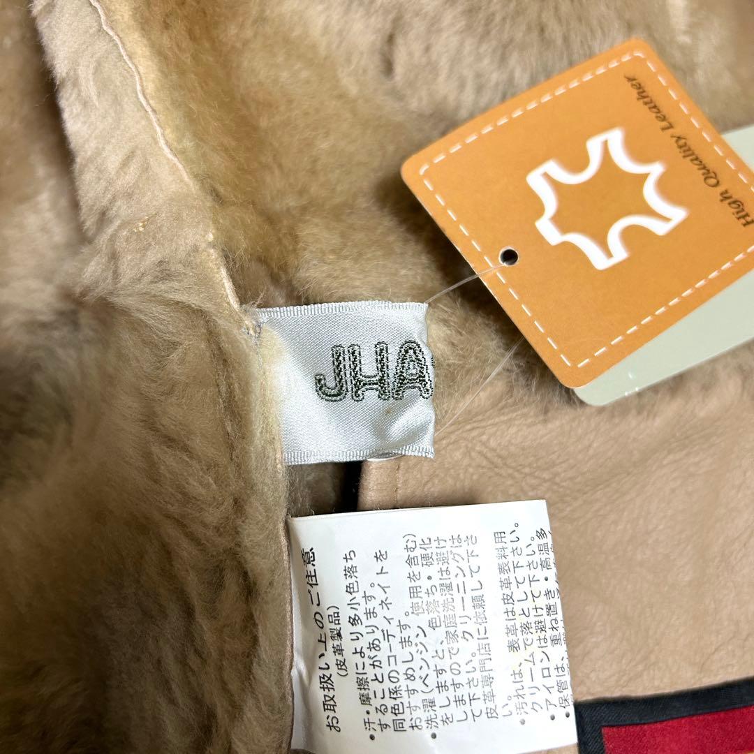 タグ付き✨高級素材 プレミアムトスカーナ スペイン産 ムートンコート ベージュ タグ付き✨高級素材 プレミアムトスカーナ スペイン産 ムートンコート ベージュ