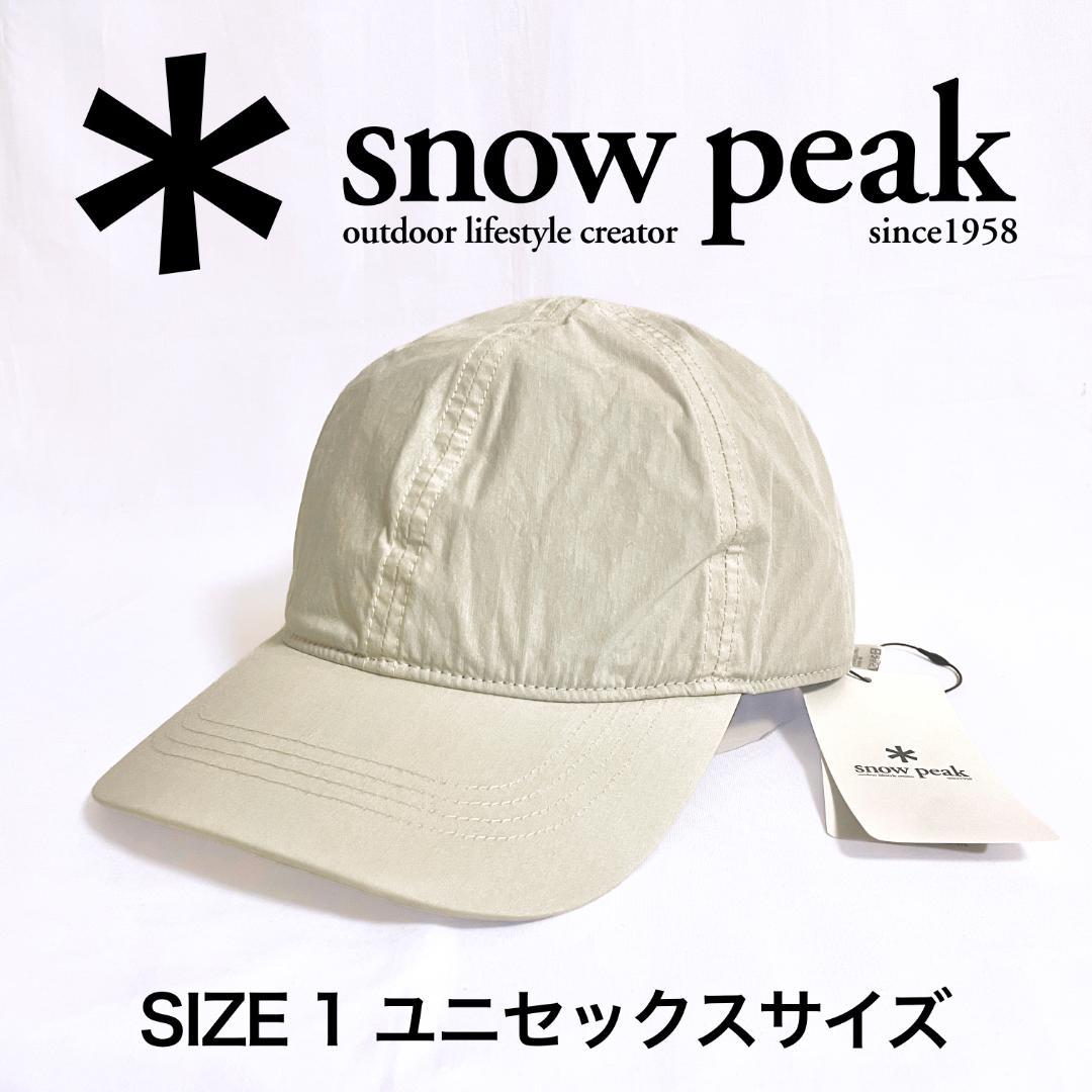 スノーピーク キャップ メンズサイズ 新品未使用