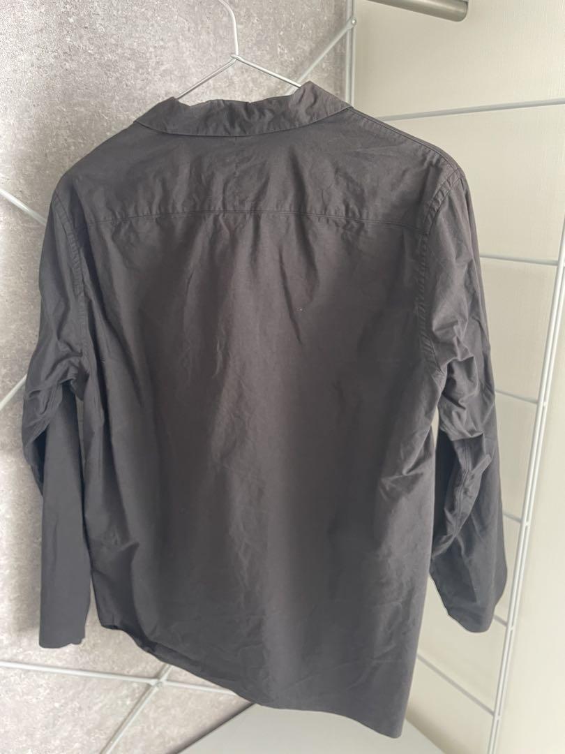 AURALEE SELVEDGE WEATHER CLOTH SHIRTS 4