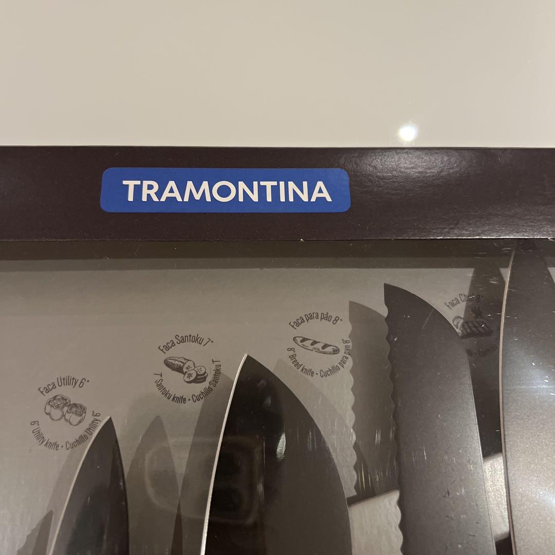 【新品未使用】TRAMONTINA NYGMA 包丁6点セット　食洗機対応