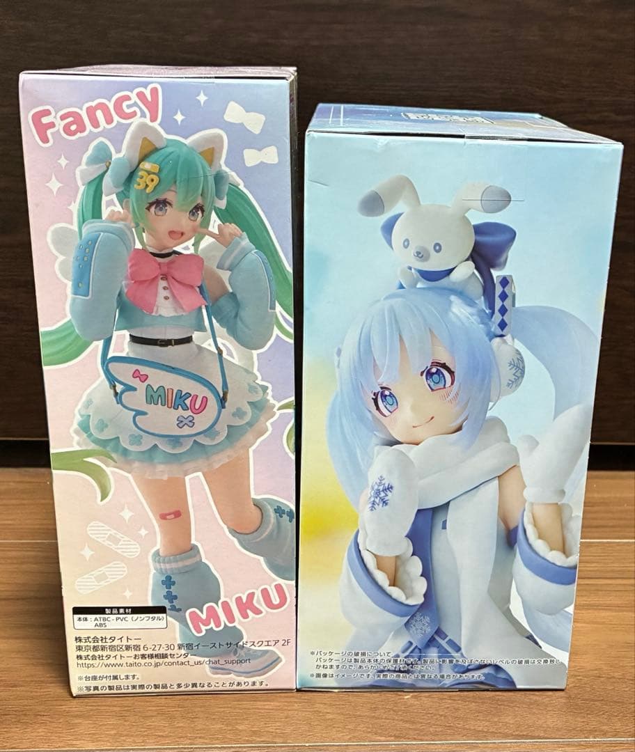 初音ミク フィギュア 2種セット 雪ミク Fashion - メルカリ 初音ミク フィギュア 2種セット 雪ミク Fashion - メルカリ