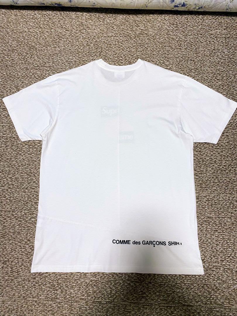 ★希少サイズ‼️ garçon×supreme 白 ボックスロゴ XL‼️ 18AW
