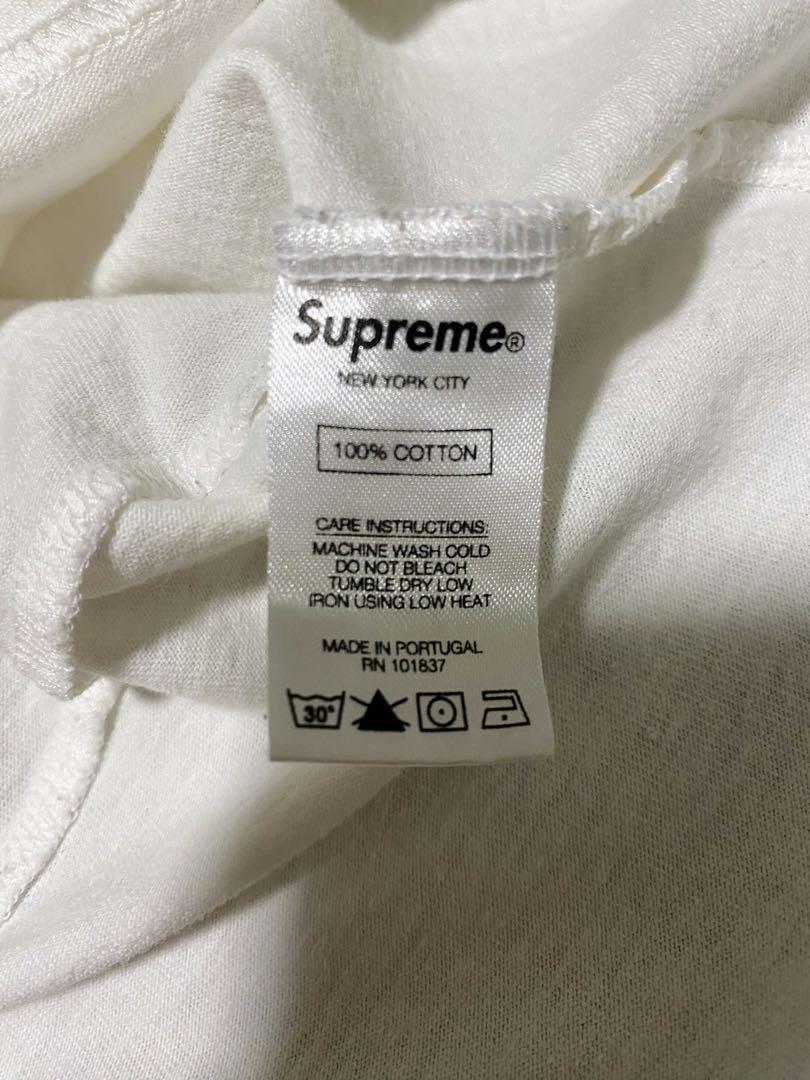 ★希少サイズ‼️ garçon×supreme 白 ボックスロゴ XL‼️ 18AW