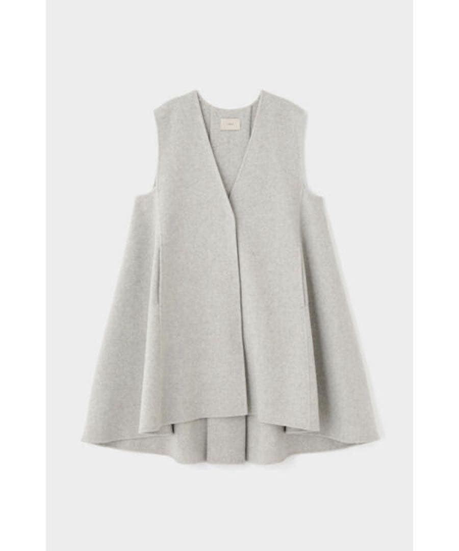 LE PHIL ルフィル ソフトウールリバーロングジレ LE PHIL ルフィル ソフトウールリバーロングジレ