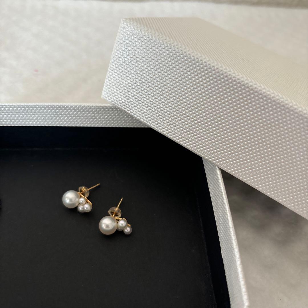 アコヤ真珠　ピアス指輪セット