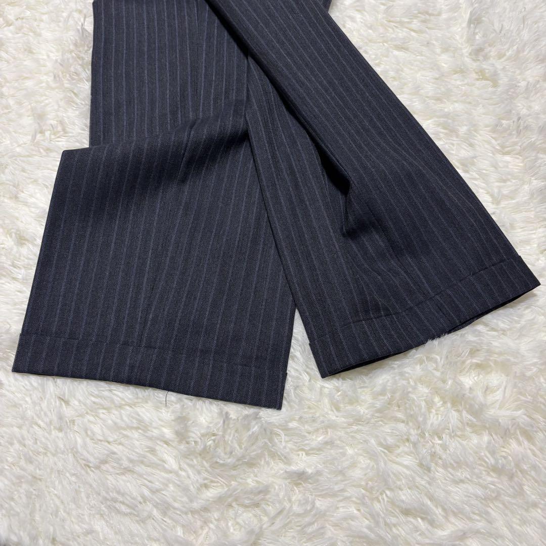 NEW YORKER ストライプ ビジネススーツ シングルブレスト