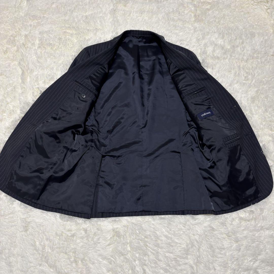 NEW YORKER ストライプ ビジネススーツ シングルブレスト