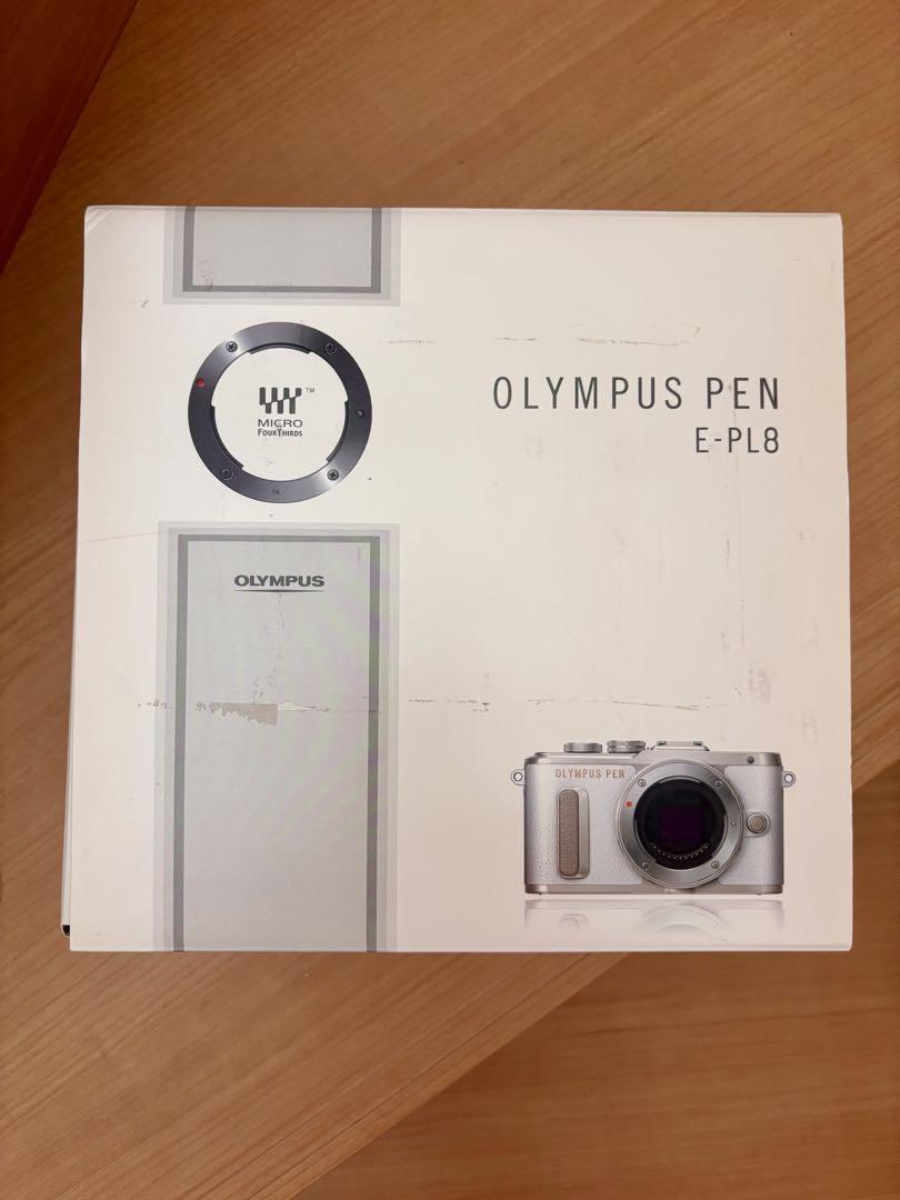 OLYMPUS PEN E-PL8 シルバー レンズ付き