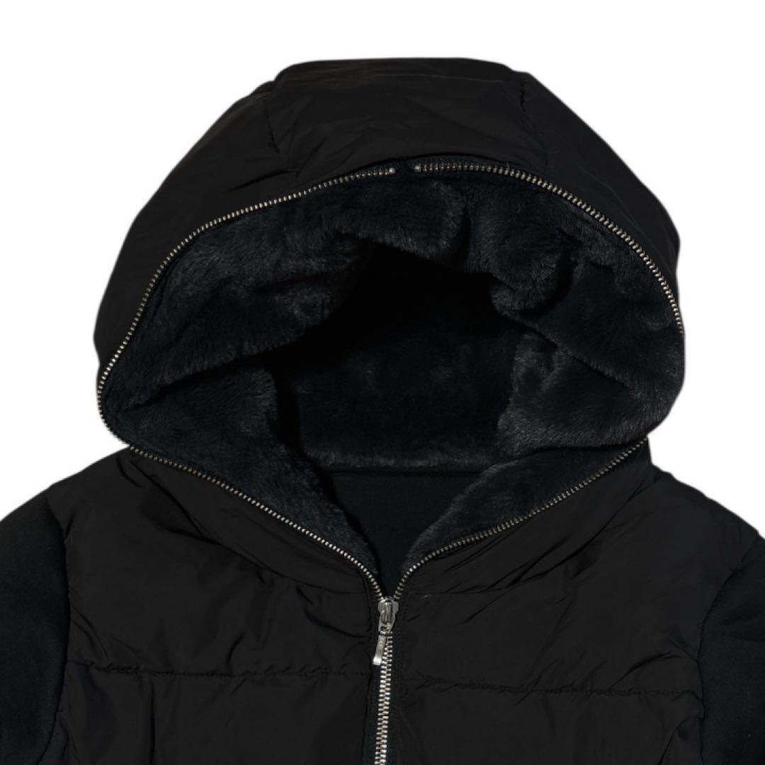 激安で送料無料です！ ブラック ドッキング フード ブルゾンコート M ファー付きM FREDY-GLOSTER 美術