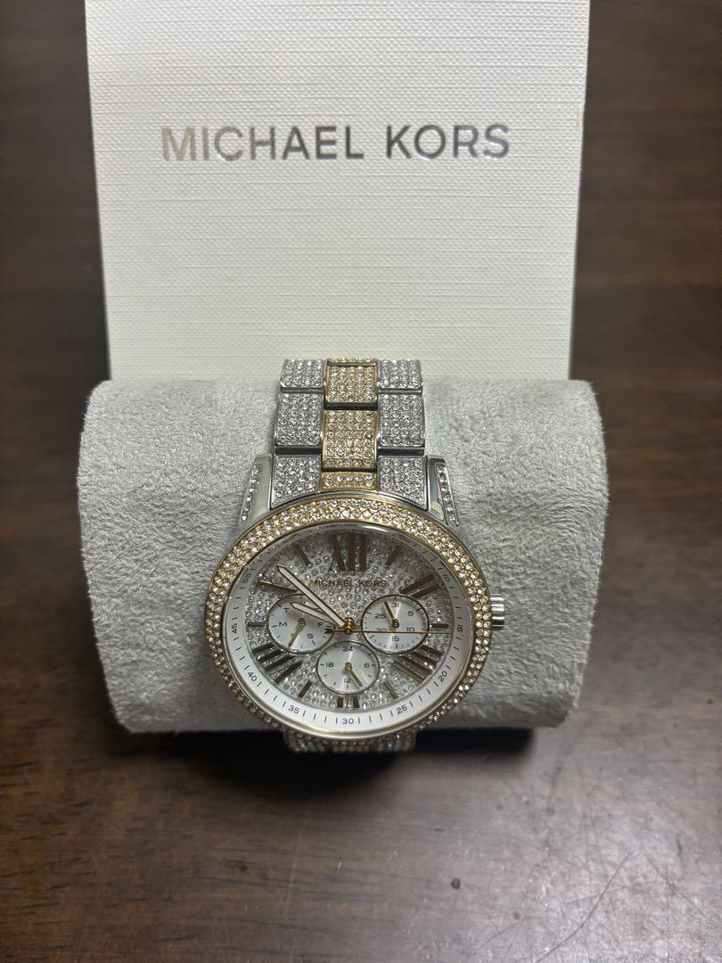 【定価45100円】MICHAEL KORS クロノグラフ 時計 楽天市場】クロノグラフ（ブランドマイケル・コース）（腕時計
