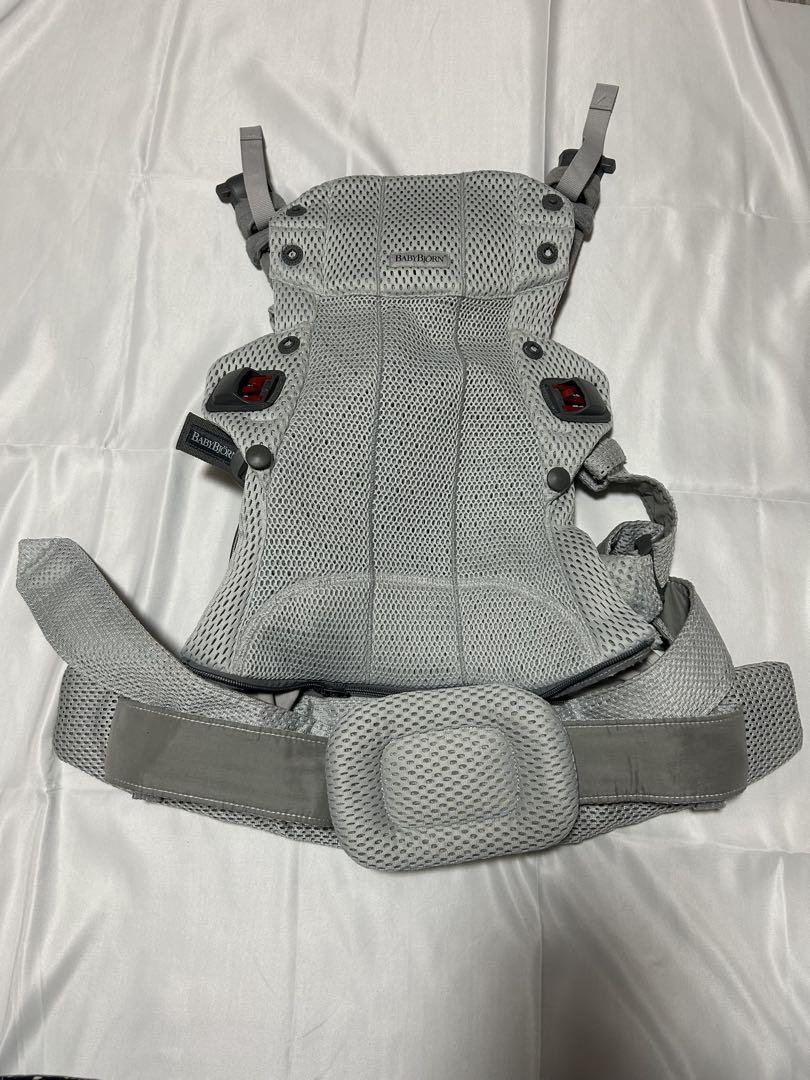BABYBJORN ベビーキャリア シルバー メッシュ ハーモニー