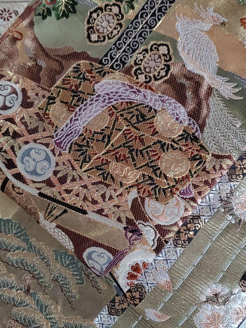 【美品＊逸品】徳川の宝物袋帯