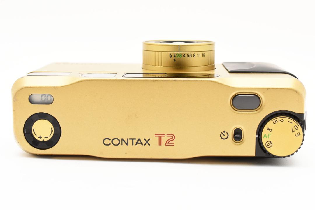 コンタックス CONTAX T2 ゴールド 高級コンパクトフィルムカメラ コンタックス CONTAX T2 ゴールド 高級コンパクトフィルムカメラ