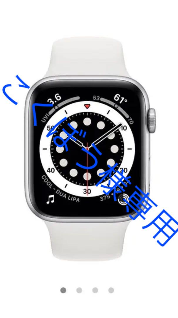 Apple Watch Series 6 44mm シルバー アルミニウ… Apple Watch Series 6 44mm シルバー アルミニウ…
