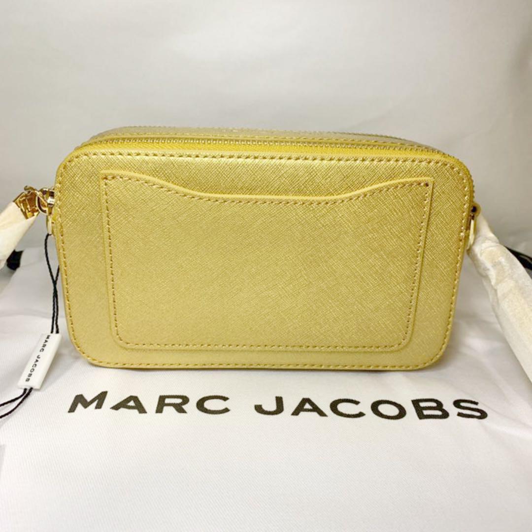 MARC ショルダーバッグ ゴールド FV4vl-m26263792136 JACOBS スナップショット 高品質定番
