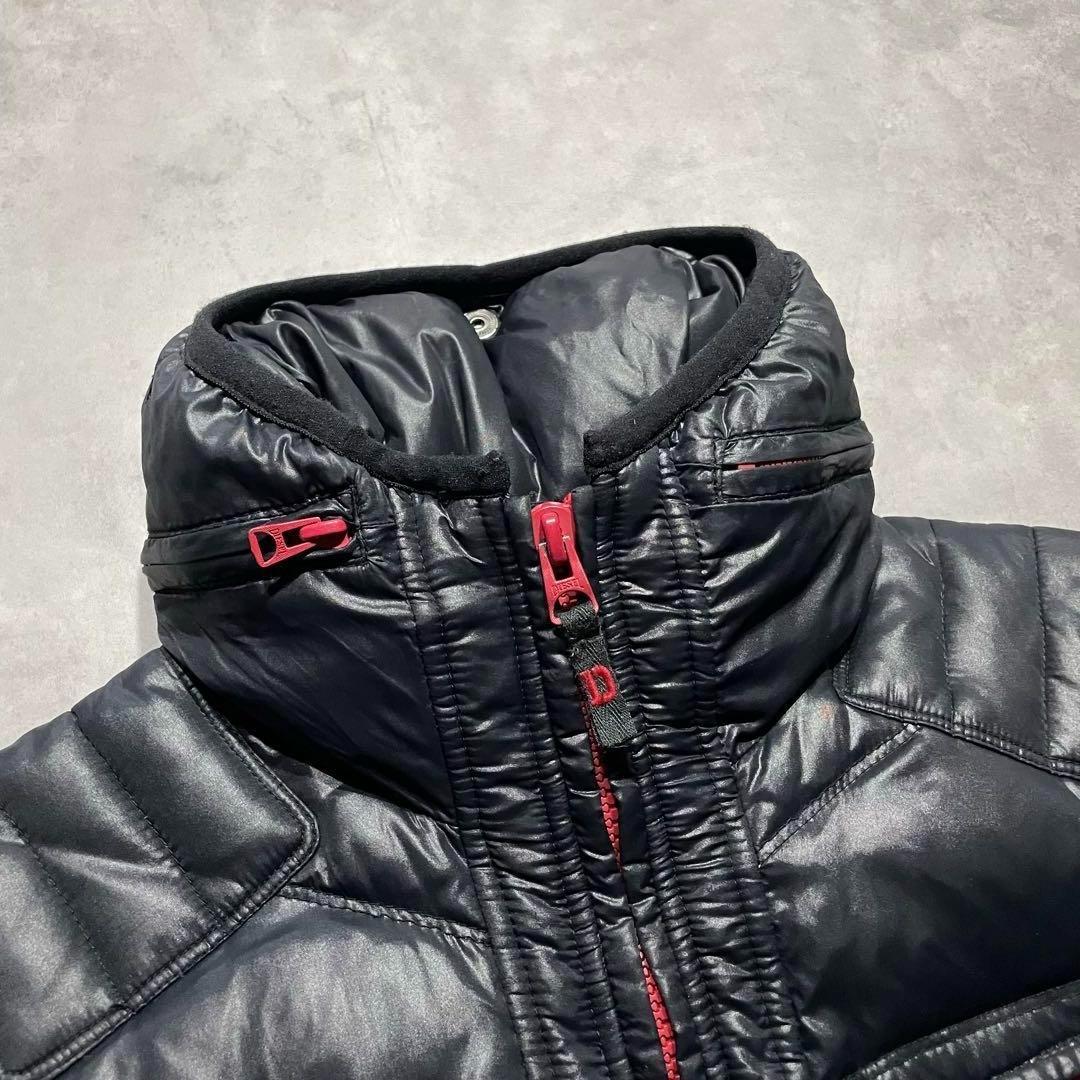 ディーゼル DIESEL ナイロンライダースジャケット S ブラック