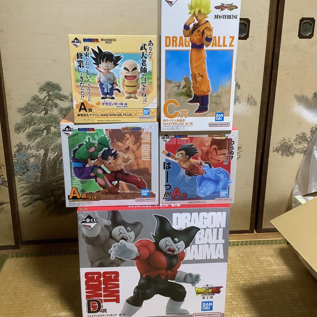 一番くじ ドラゴンボール 上位賞フィギュアまとめ売り - メルカリ