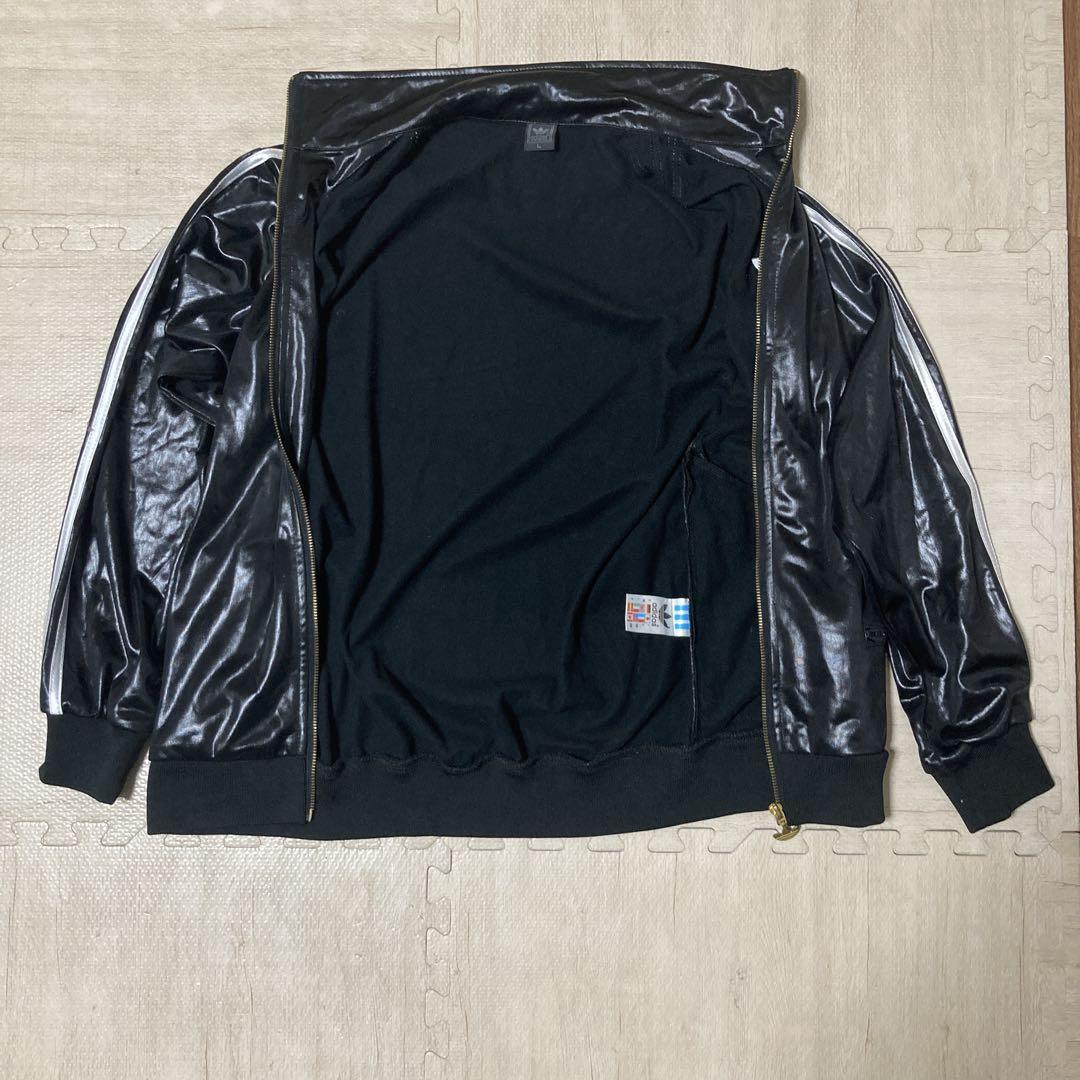 adidas コーティング　ジャージ上下