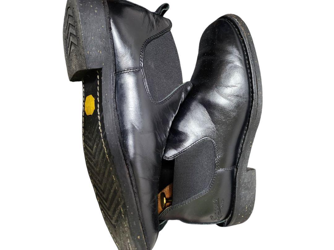 Danner サイドゴアショートブーツ ブラック
