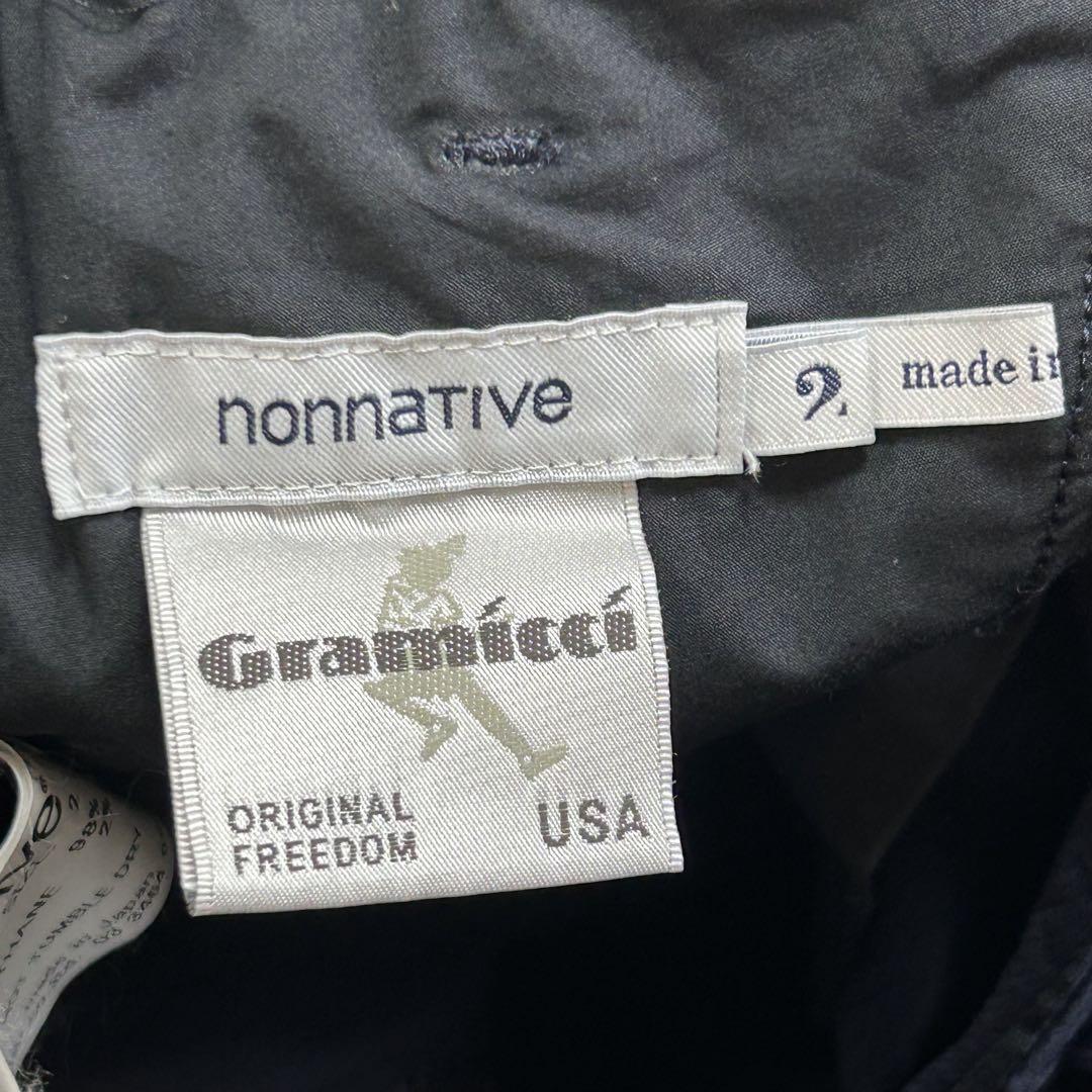 m6753【コラボ】【 ノンネイティブ グラミチ】美品 コーデュロイパンツ 濃紺