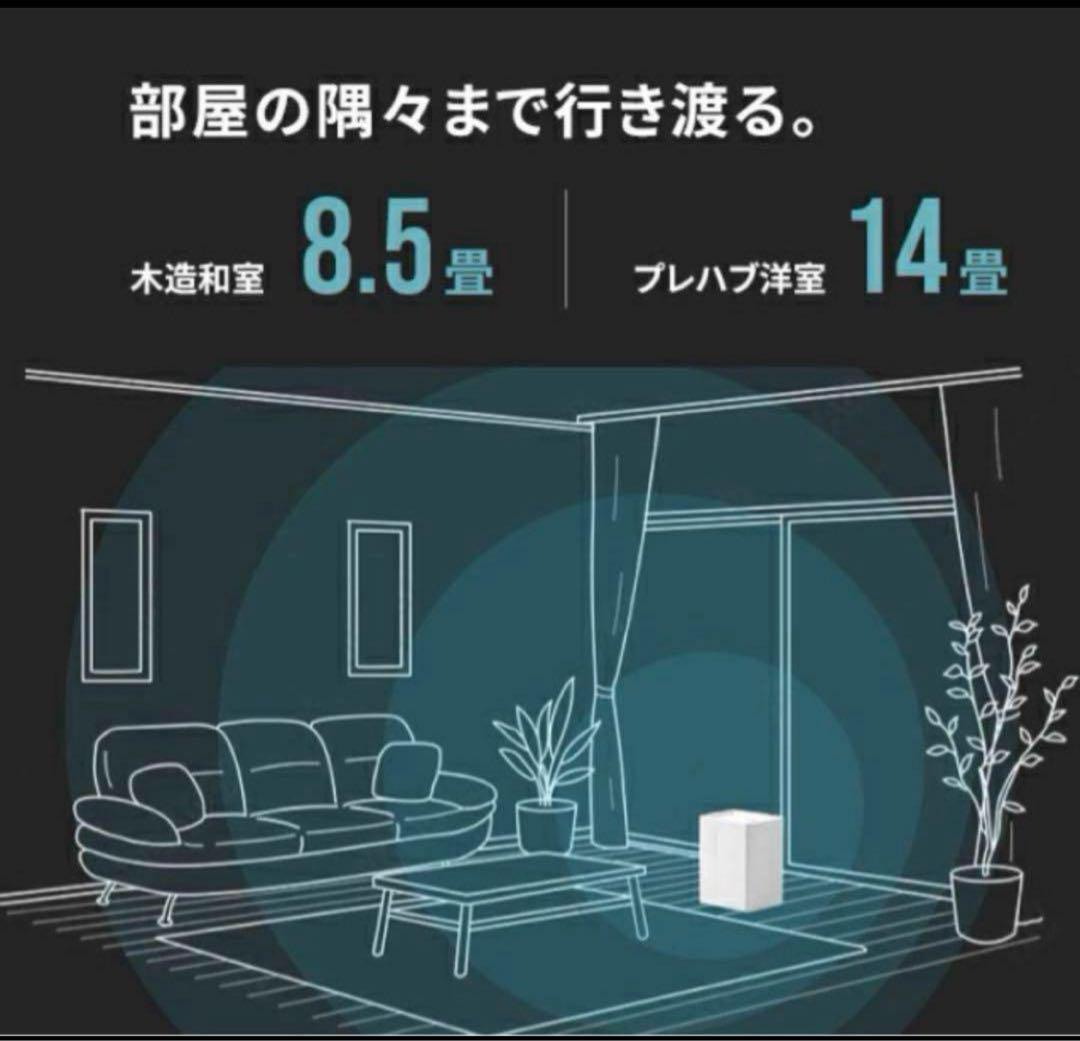 AND・DECO 気化式加湿器 未開封 取扱説明書付き - メルカリ