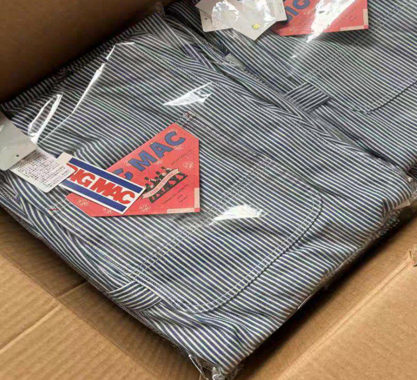 BIGMAC × BEAMS BOY / 別注 ヒッコリー オーバーオール