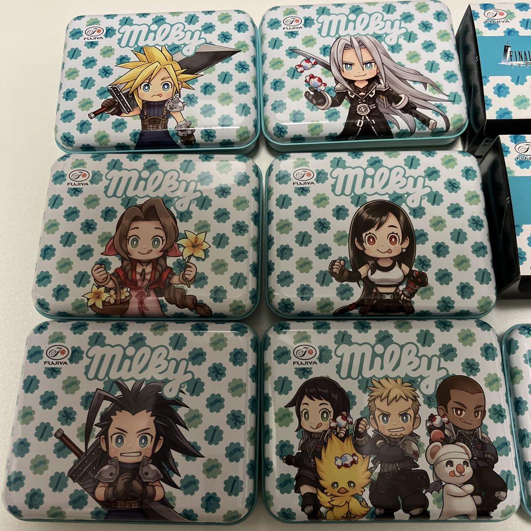 FF7EC 不二家ミルキーコラボ缶コンプ マカロンボックスセット