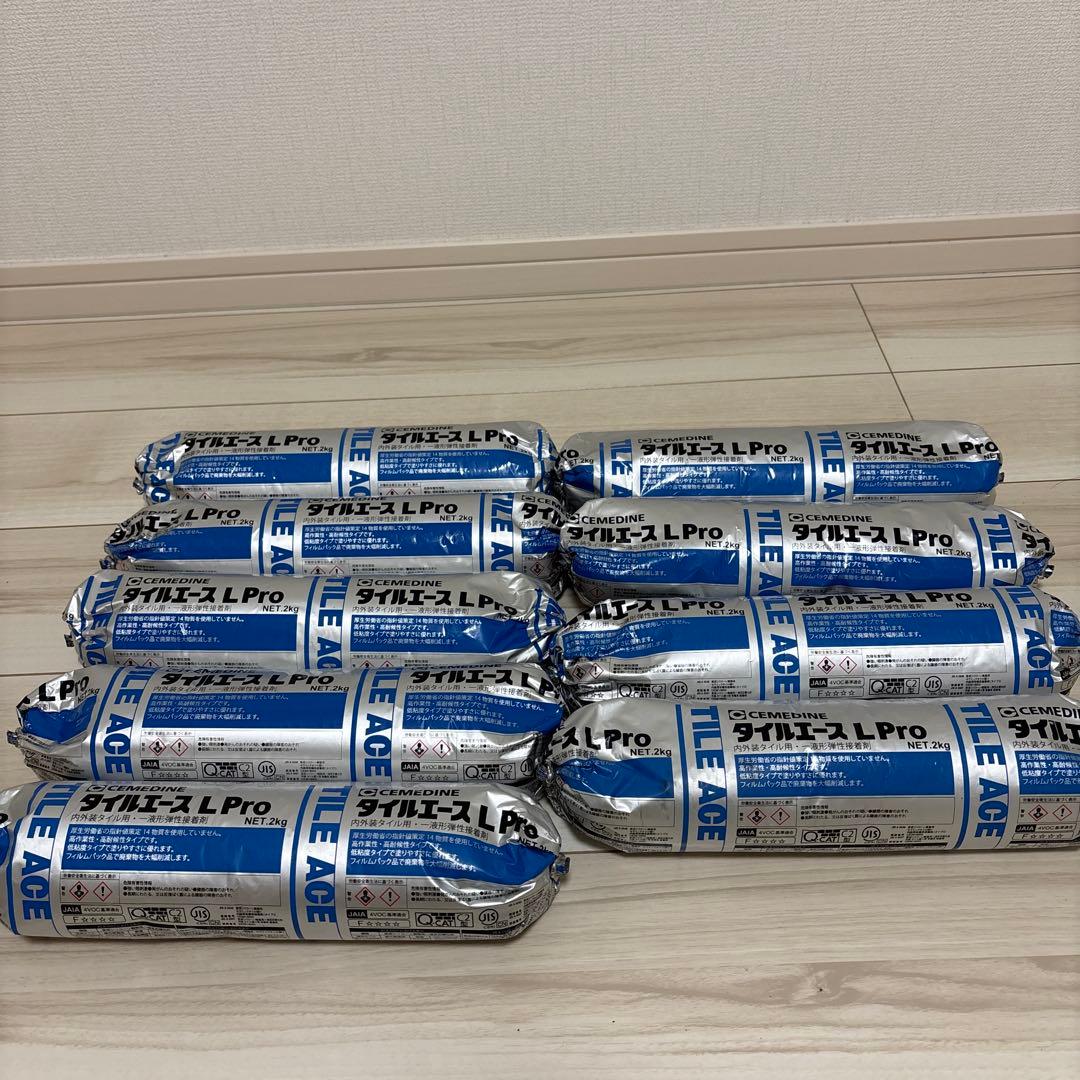 セメダイン タイルエース L Pro ブラック2kg×9本CEMEDINE