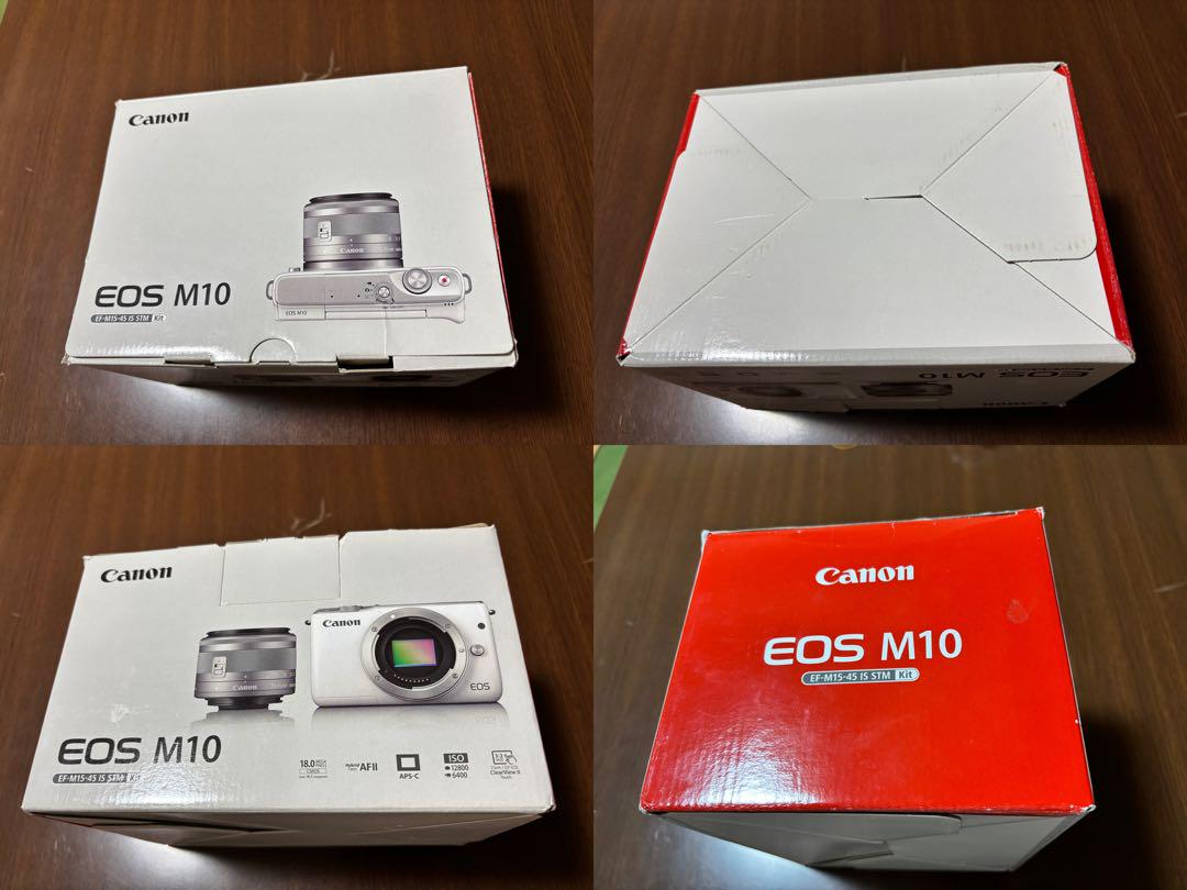 Canon EOS M10 EF-M15-45レンズキット 動作確認済み