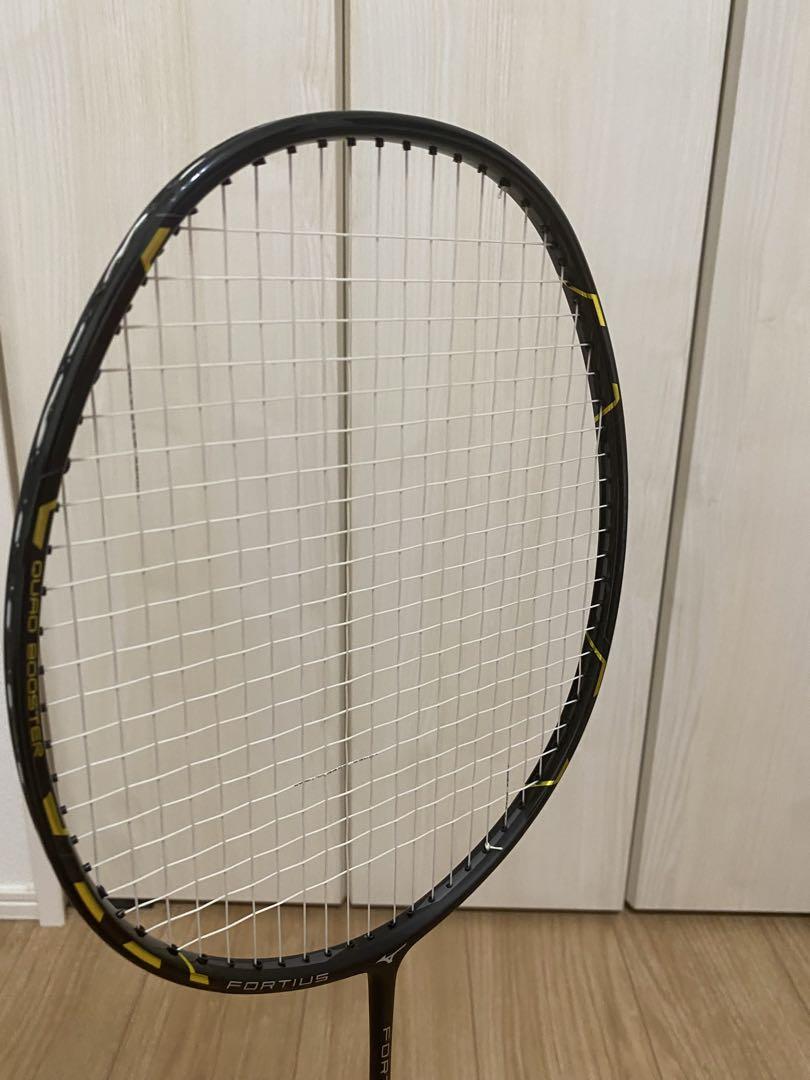 バドミントンラケット MIZUNO フォルティウス ツアー 4U5 2本セット