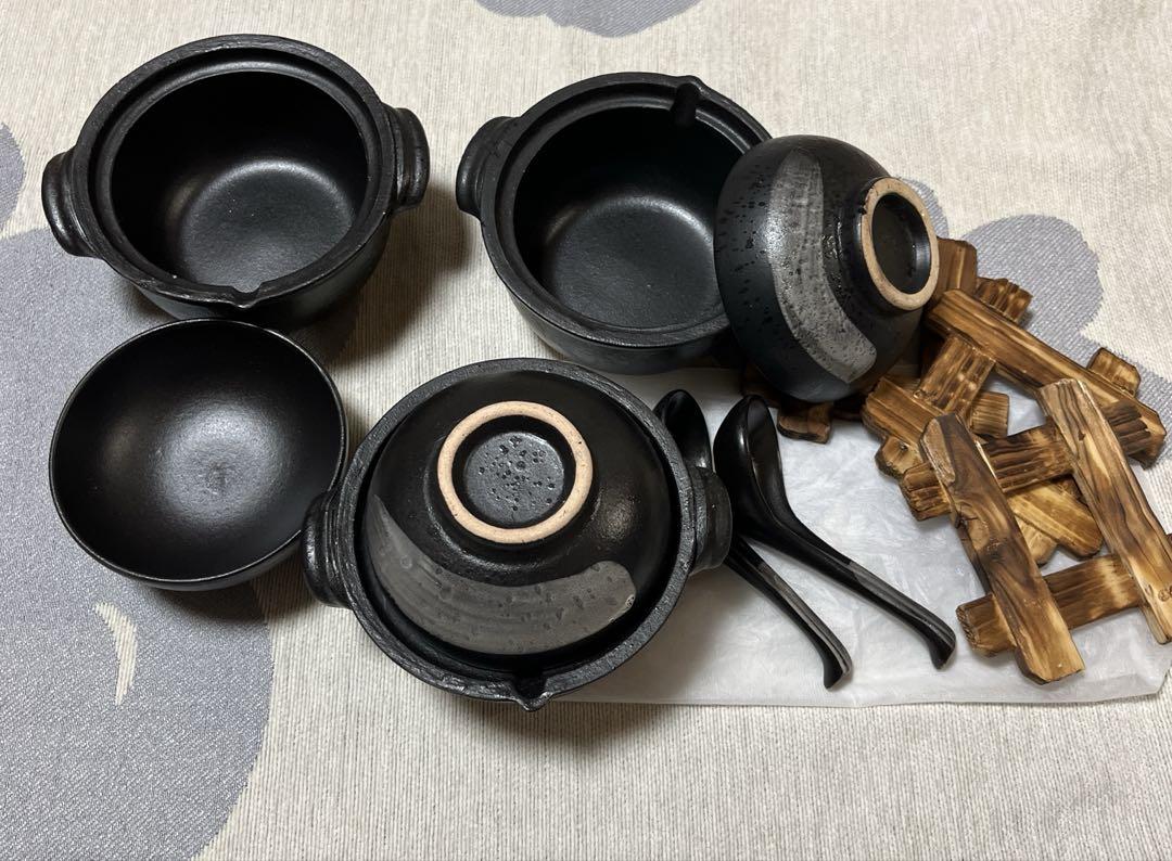 陶器製鍋セット一人鍋