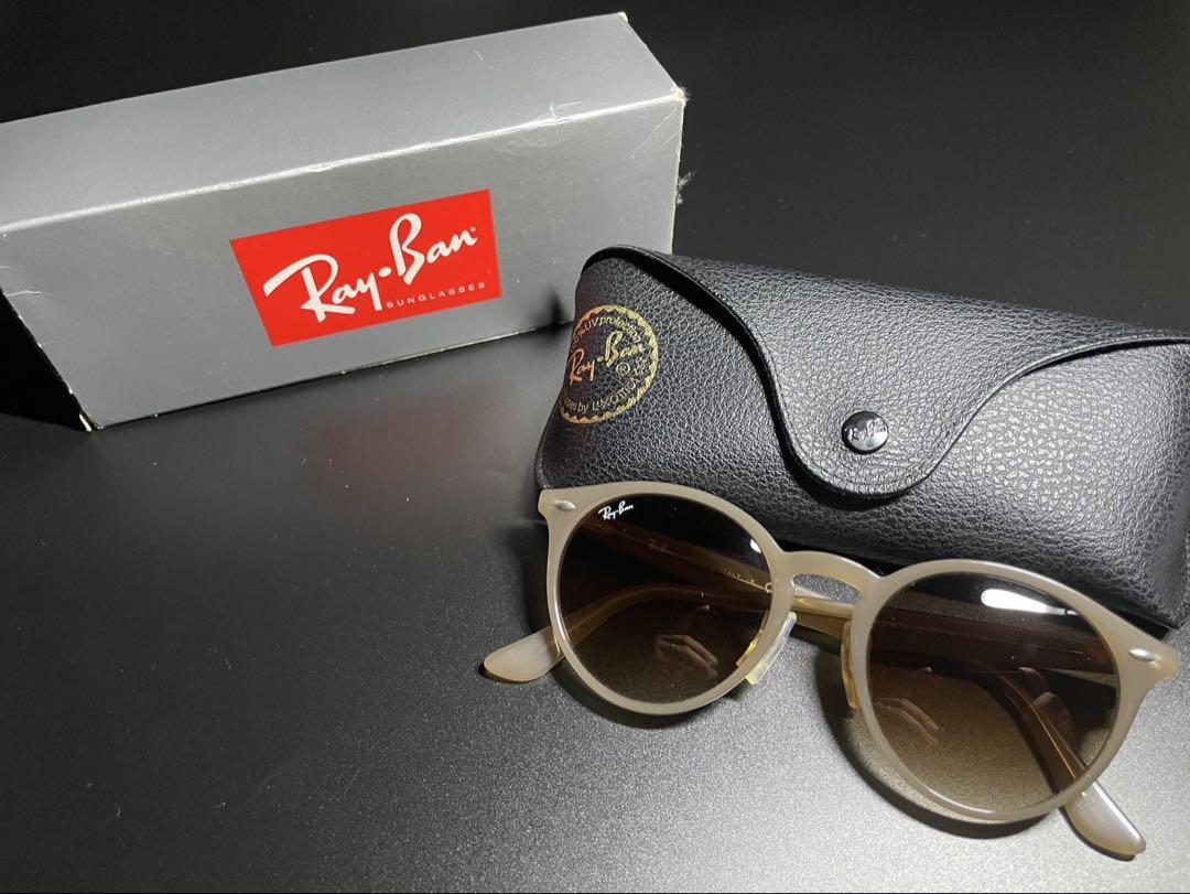Ray-Ban クリアベージュ サングラス Ray-Ban レイバン サングラス クリアベージュ