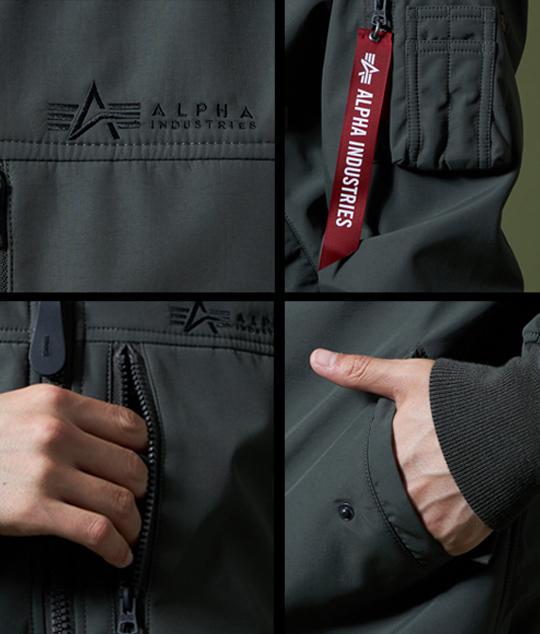 新品22000円　L ALPHA L-2B フリースボンディングジャケットRPG