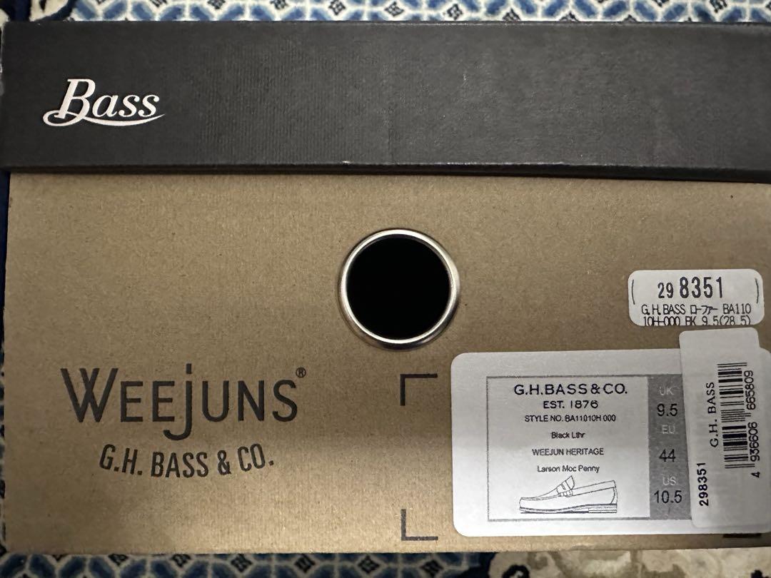 【美品】メンズ　G.H.Bass Larson ローファー　サイズ28.5センチ